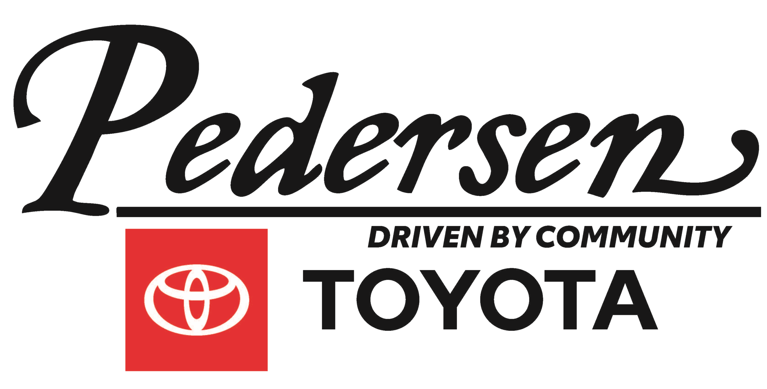 23 Pedersen Toyota lockup Driven by Community VECTOR